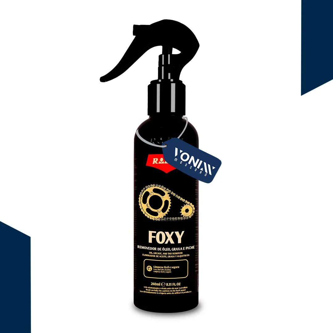 FOXY 240ML - REMOVEDOR DE OLEO, GRAXA E PICHE RAZUX / VONIXX