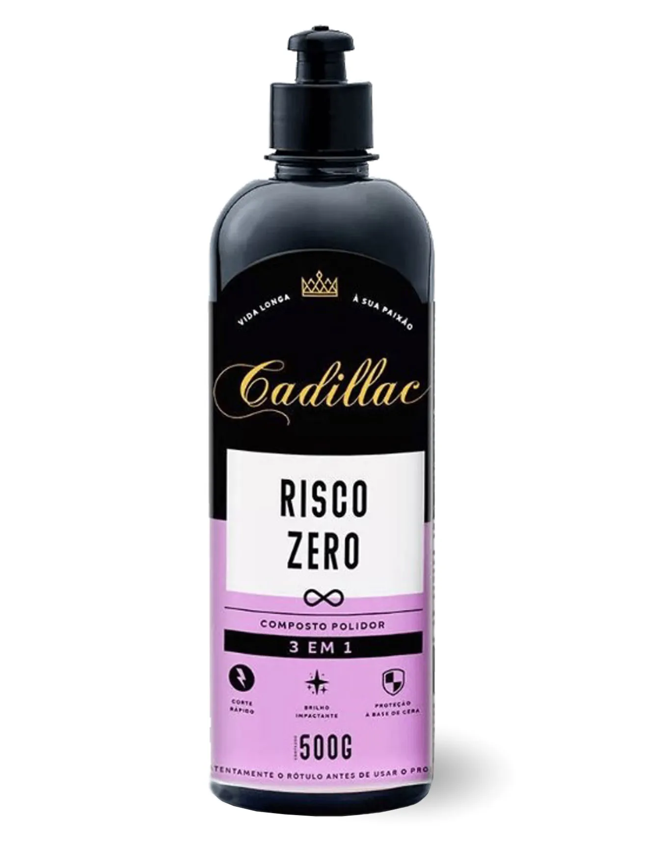 RISCO ZERO 3 EM 1 POLIDOR CADILLAC 500G