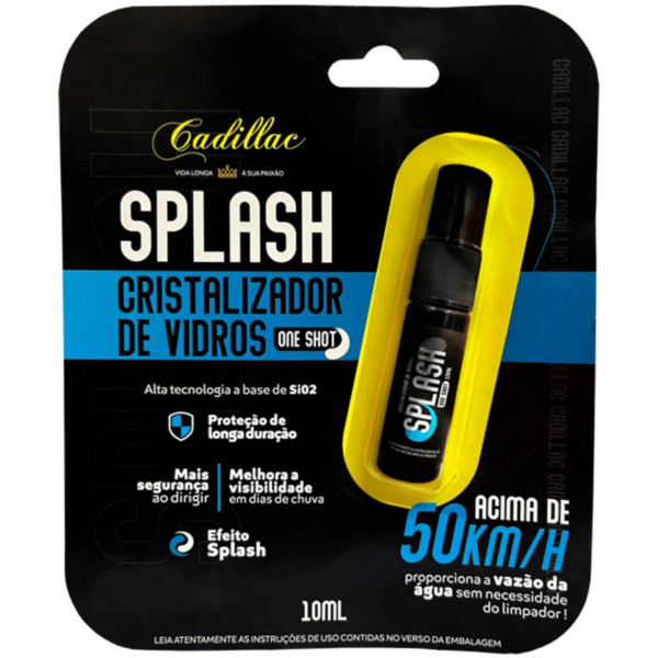SPLASH CRISTALIZADOR DE VIDROS CADILLAC 10ML