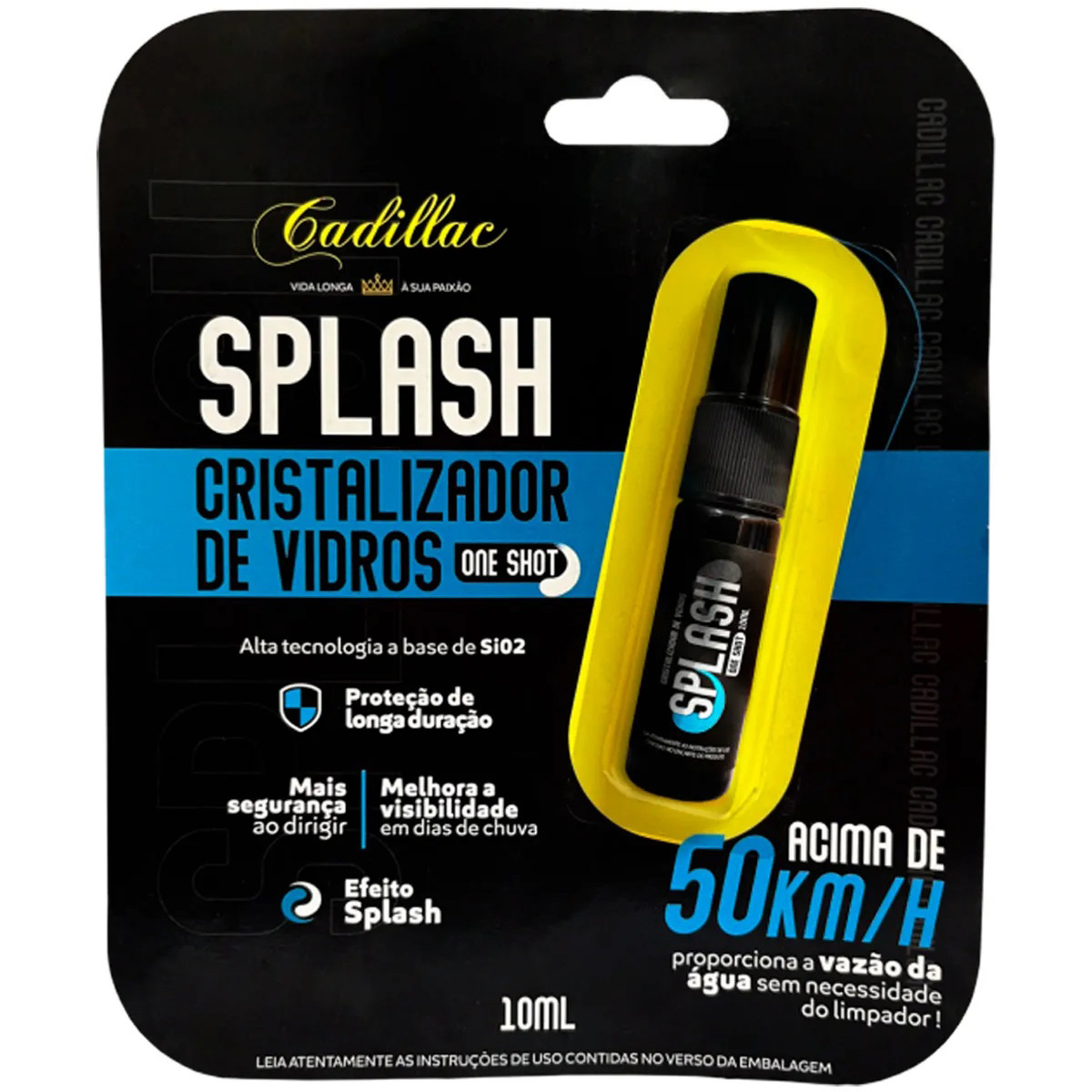 SPLASH CRISTALIZADOR DE VIDROS CADILLAC 10ML