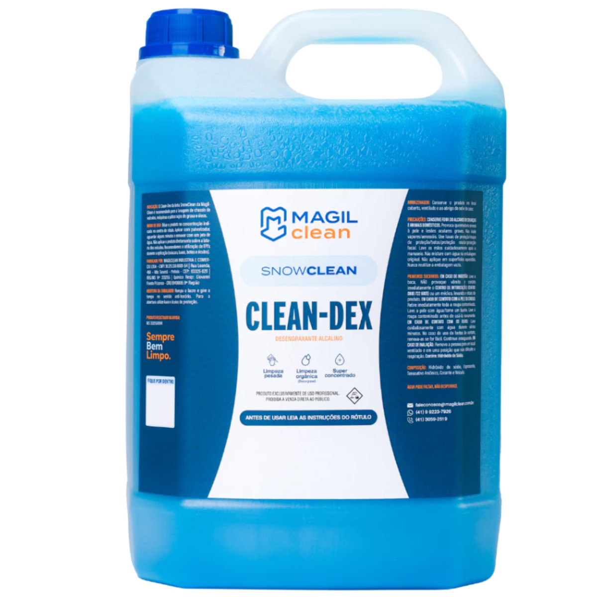 CLEAN-DEX 1/20 Desengraxante Alcalino Magil Clean