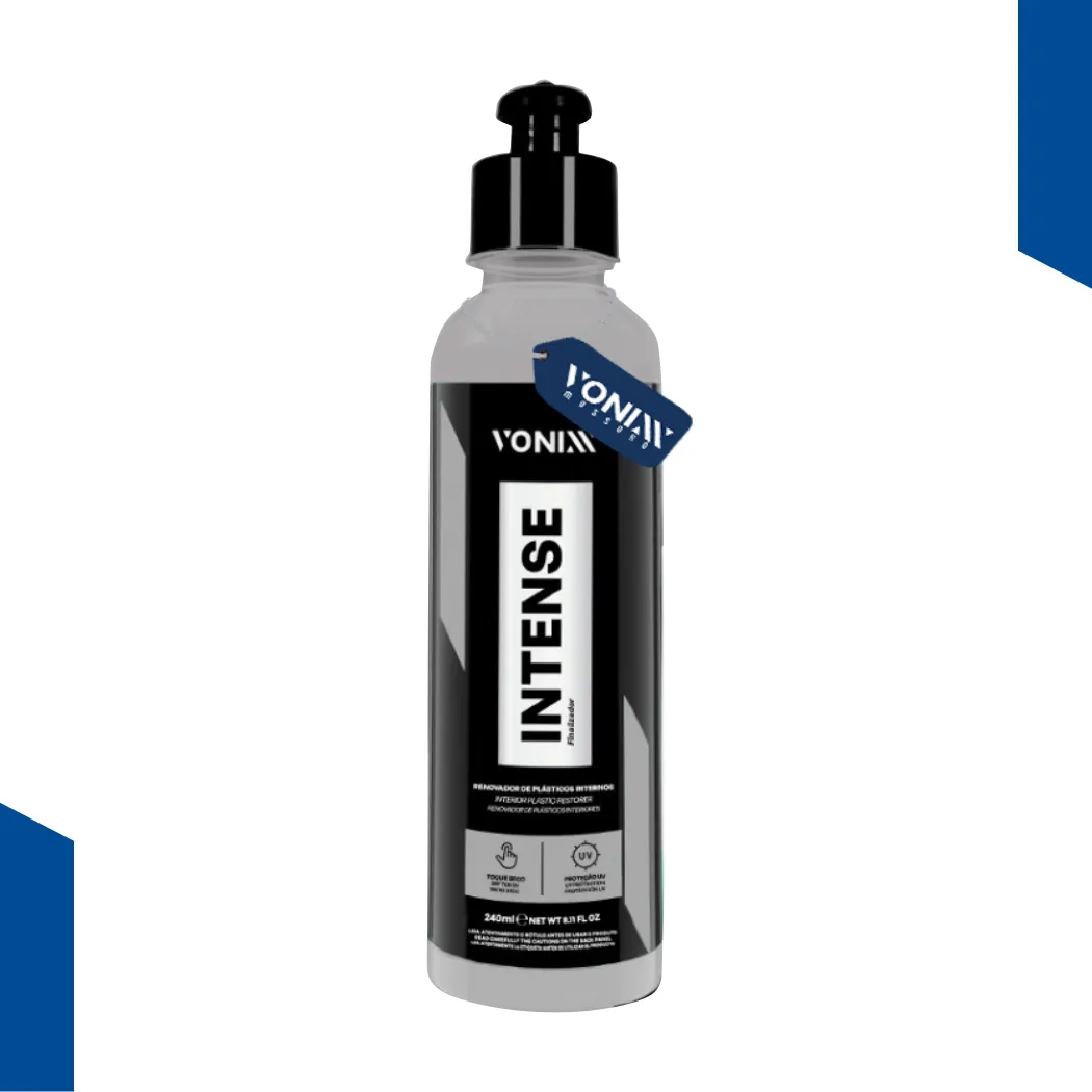 INTENSE 240ML - RENOVADOR DE PLÁSTICOS INTERNOS VONIXX
