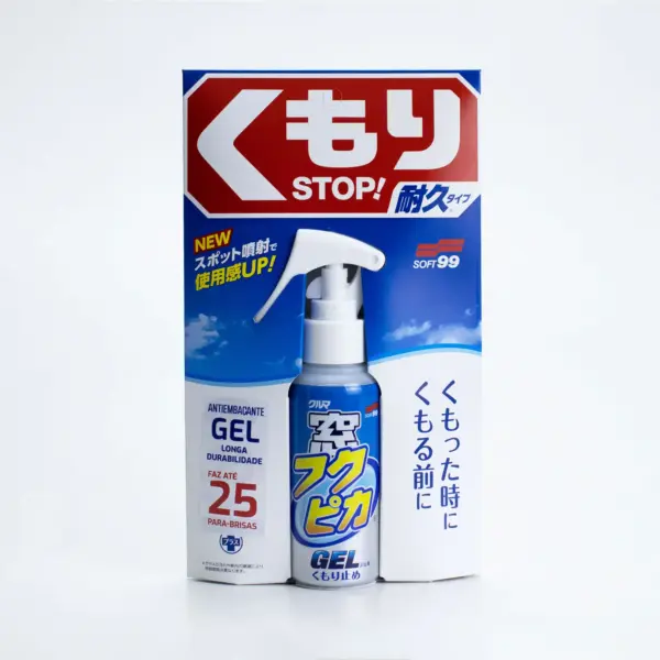 ANTI EMBAÇANTE EM GEL 80ML SOFT99 ALTA DURABILIDADE